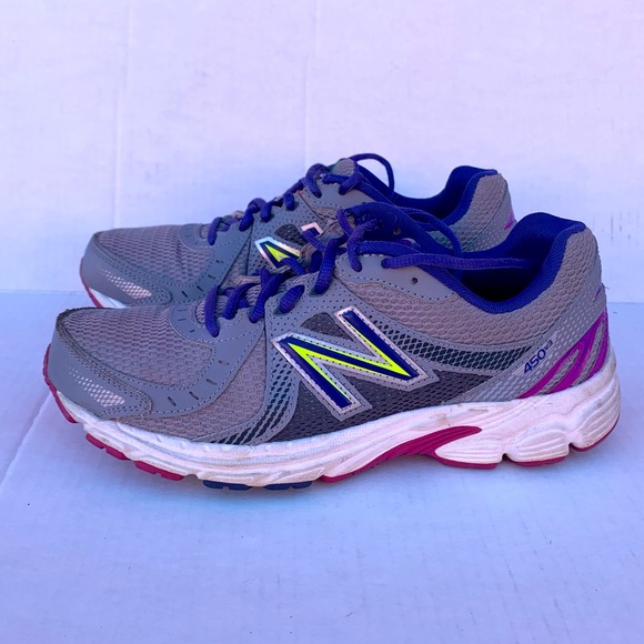 Balance 45v3 Womens Gray Running Shoes 